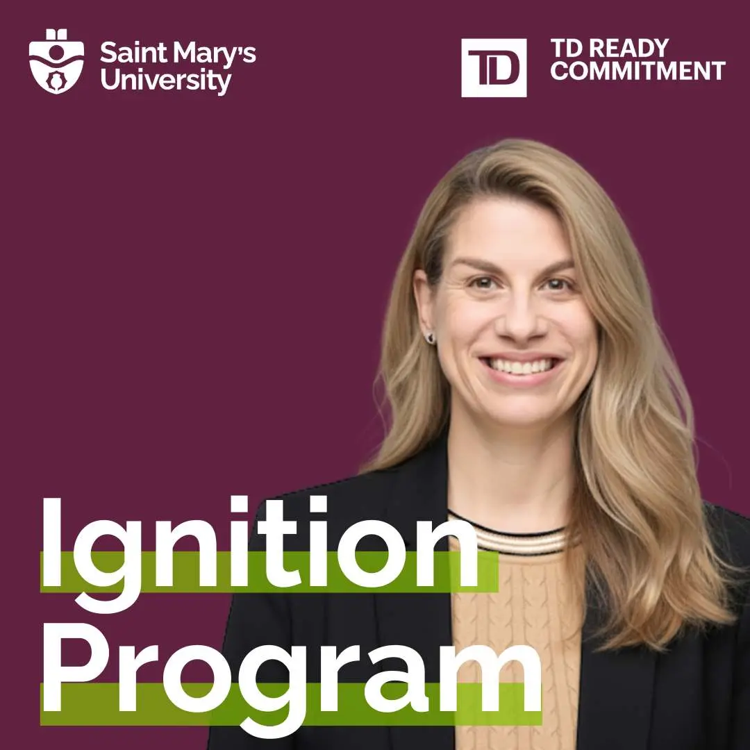 Saint Mary's University Ignition Program promotional image.