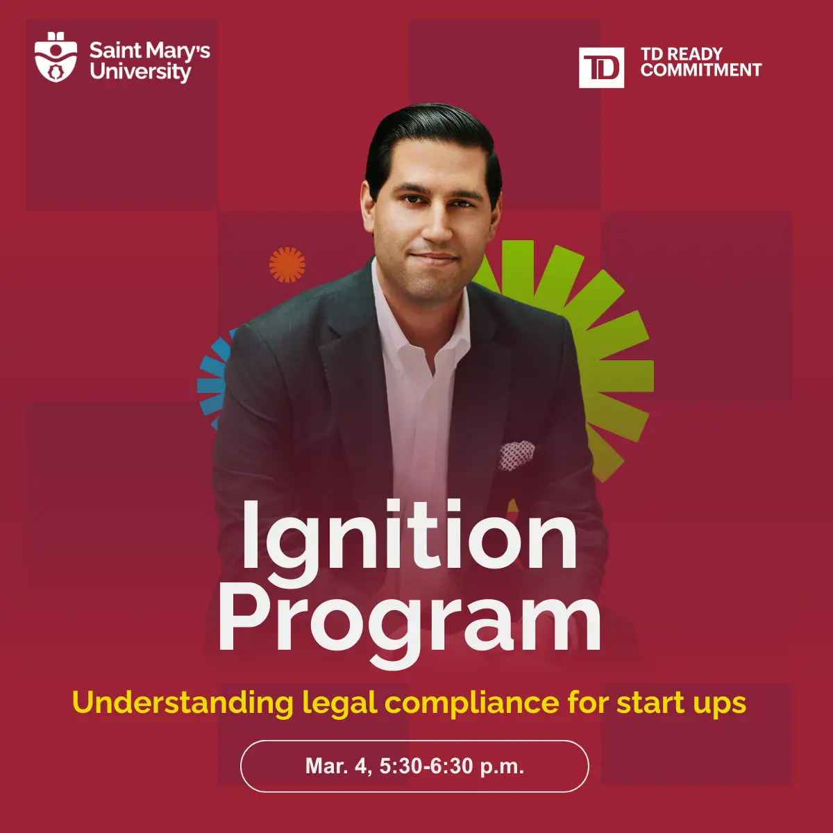 Ignition Program: Legal compliance for startups event.