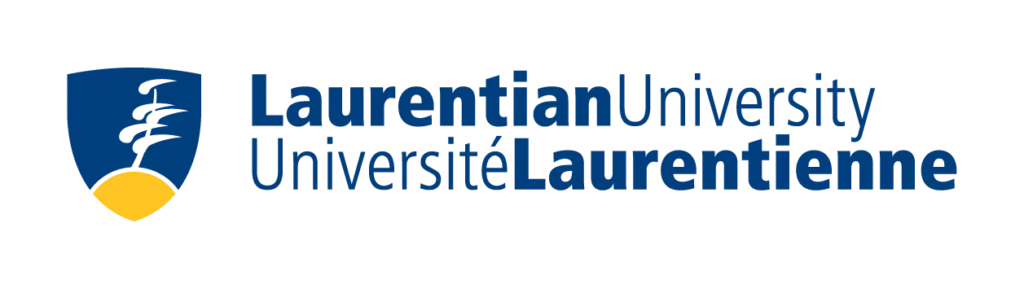 Laurentian University logo with bilingual name