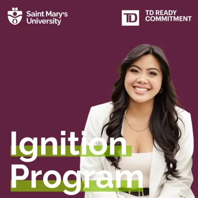 Saint Mary's University Ignition Program ad