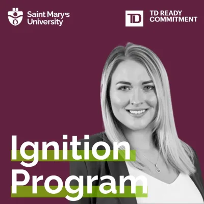 Saint Mary's University Ignition Program promotion