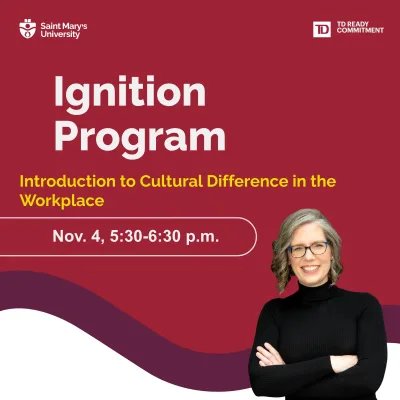 Ignition Program cultural difference workplace event poster